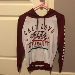 California light sweatshirt